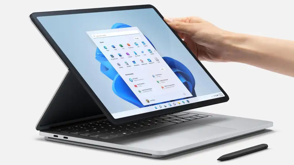 مایکروسافت سرفیس لپ تاپ استودیو 1 آکبند با پردازنده core i5 رم 16 گیگ حافظه 512 گیگ