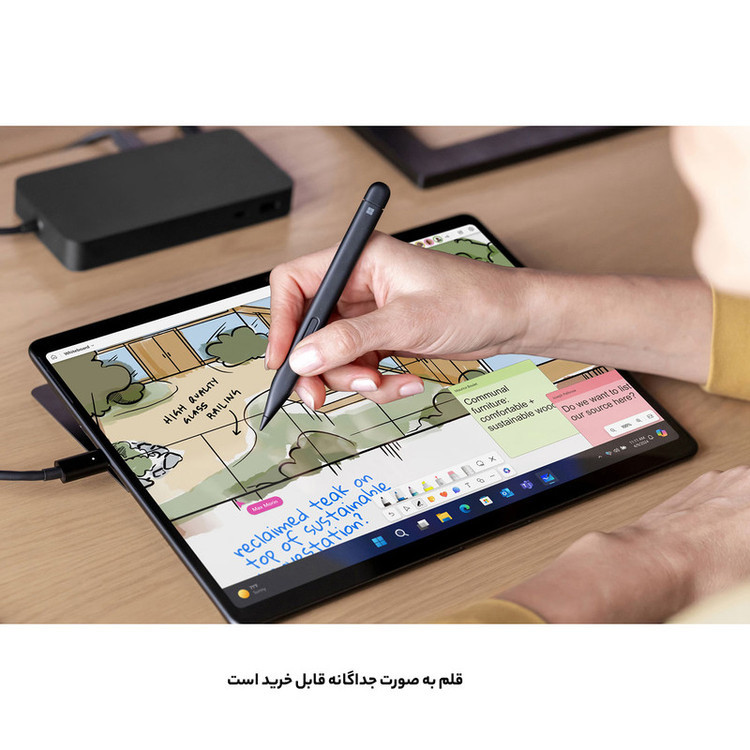 تبلت مایکروسافت پرو۱۰ با کیبورد Microsoft Surface Pro10 Ultra7 165U 16GB ۲۵۶GB